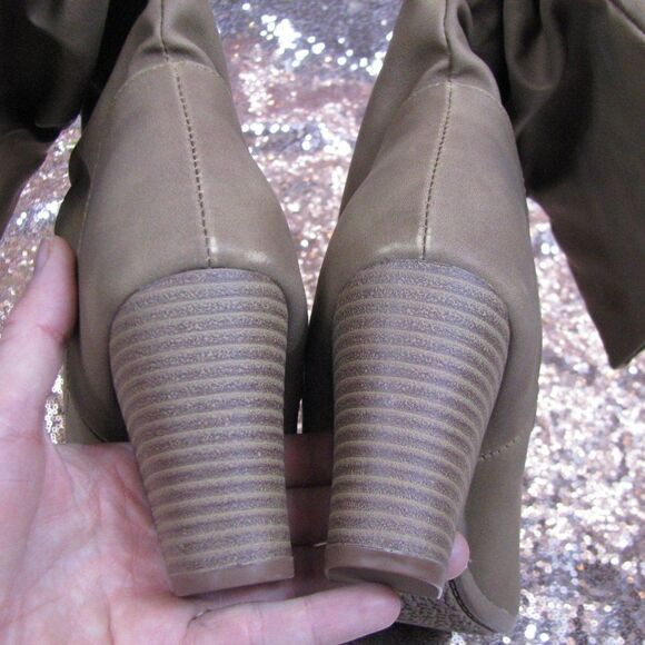 NIB XOXO strasburg slouchy pull on boots 7 - Picture 8 of 11